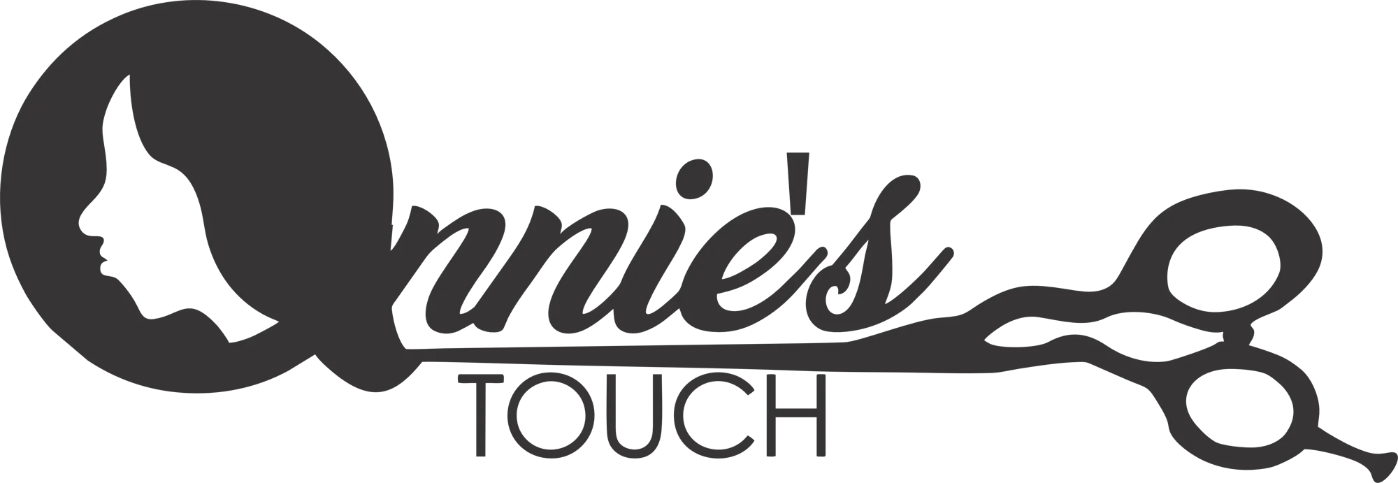 Annie’s Touch website identity
