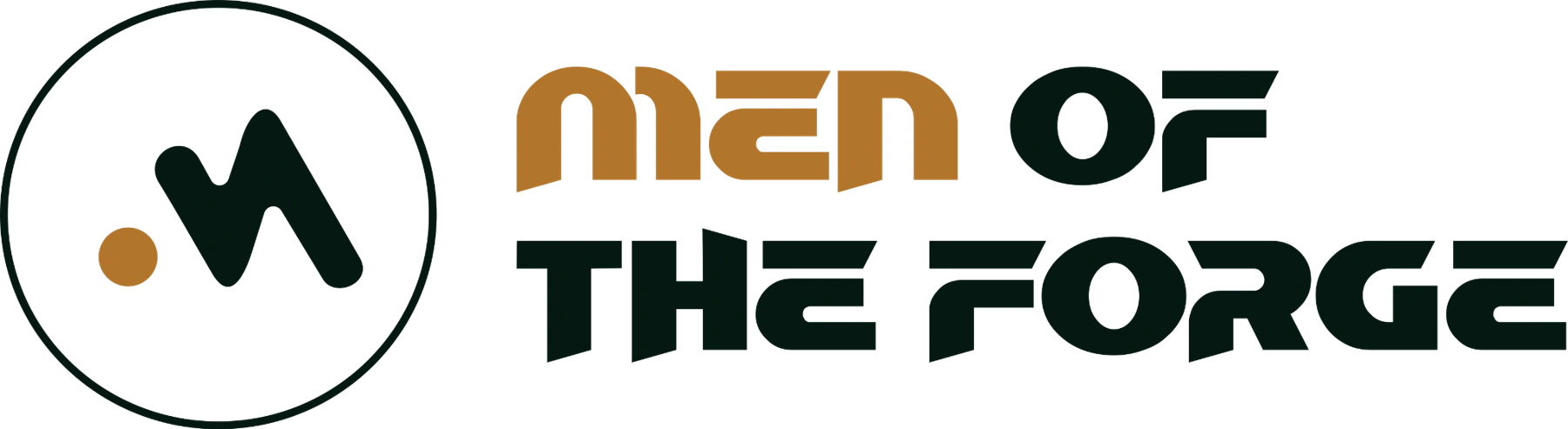 Men of the Forge dark logo