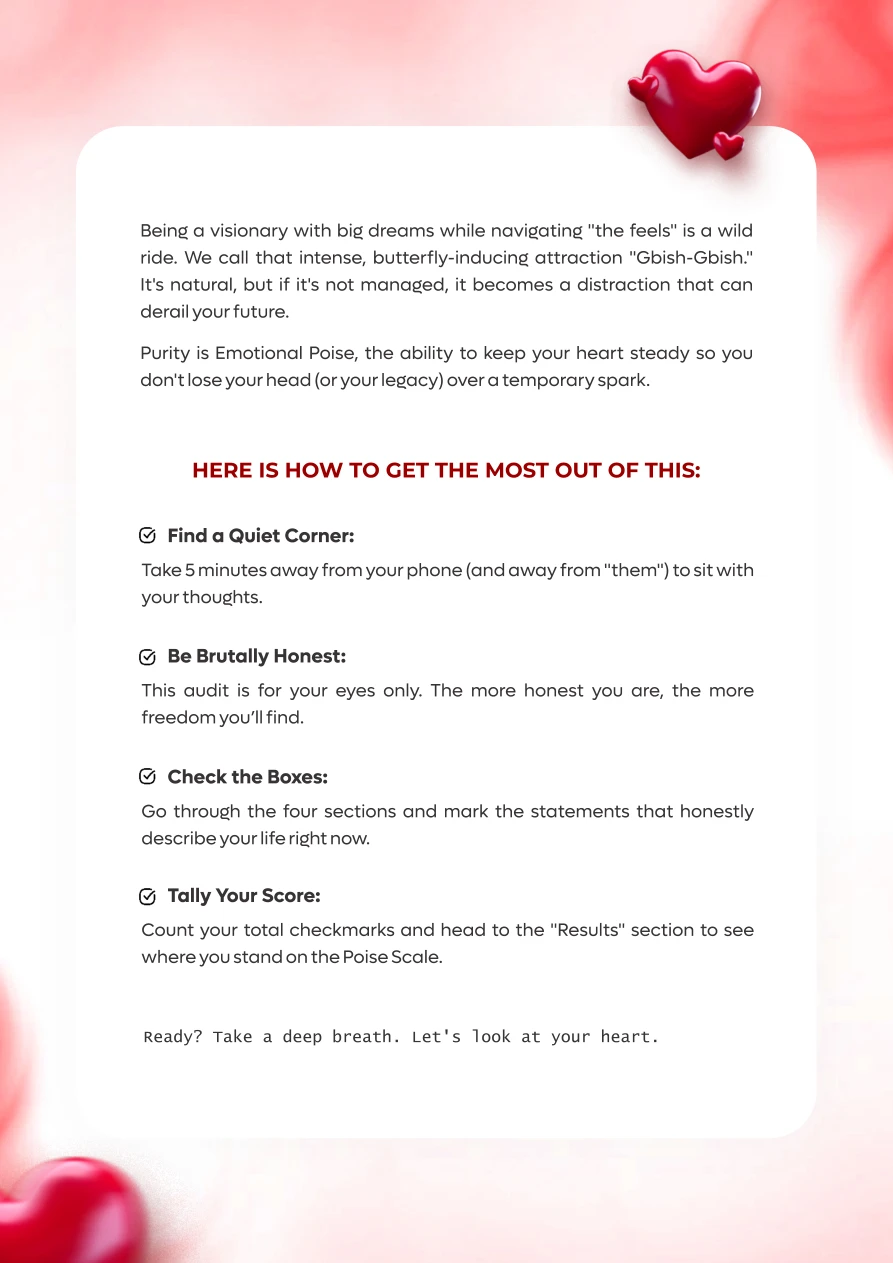 Guide introduction and instructions