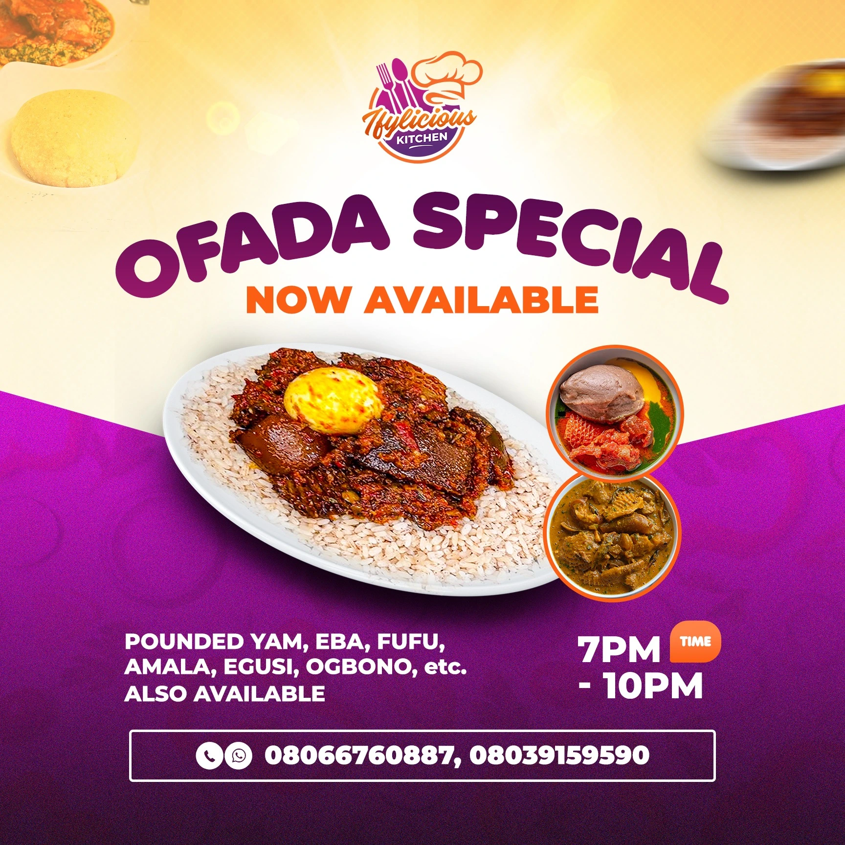 Ofada Special campaign graphic