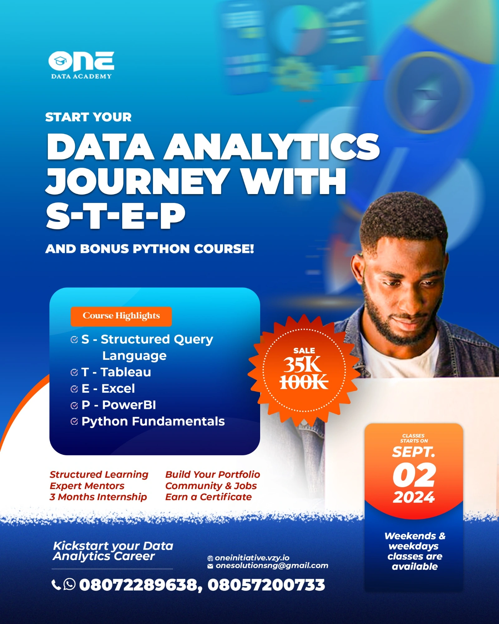One Academy / Campaign Design campaign artwork